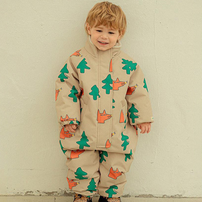 삠뽀요 로이덴 스키복 + 모자 세트 OLHCX03