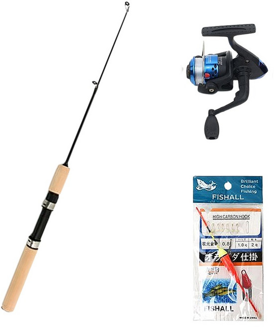 싸파 얼음낚시 올킬 세트, 랜덤발송(릴)