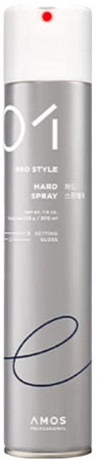 아모스프로페셔널 하드 헤어 스프레이, 300ml, 1개