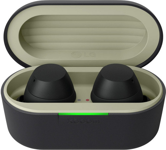LG전자 엑스붐 버즈 블루투스 이어폰, 블랙, xboom Buds Lite