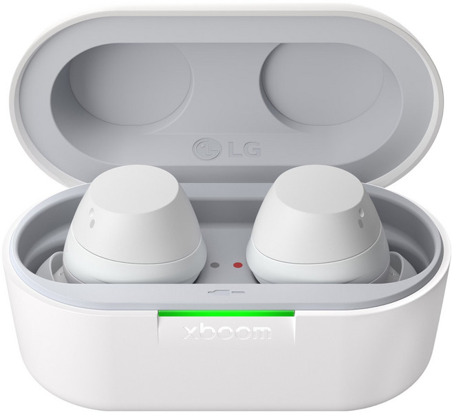 LG전자 엑스붐 버즈 블루투스 이어폰, 화이트, xboom Buds Plus