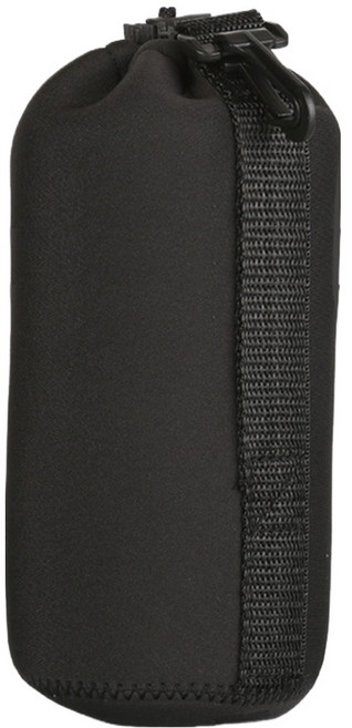 圓形時尚相機鏡頭收納包 100 x 240 x 100 mm mm, 1個, 黑色
