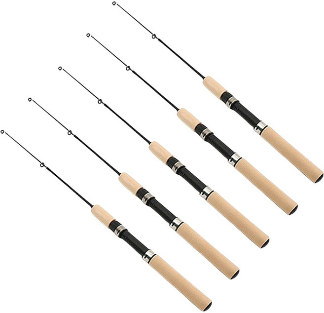 싸파 스피닝 얼음 빙어 산천어 구멍치기 낚싯대 5p, 혼합색상