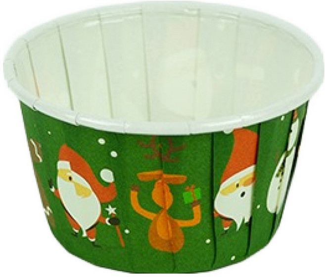 천운패키지 브레드컵50, 그린산타, 100개