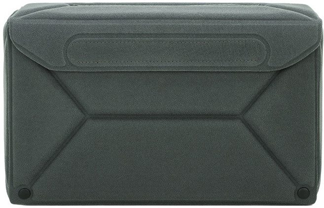 동글이 스타일리시한 카메라 파티션 속가방 325 x 120 x 190 mm, 그레이, 1개