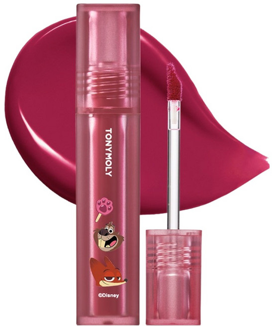 토니모리 주토피아 에디션 퍼펙트립스 쇼킹 립틴트, N18 베리진쇼킹, 1개