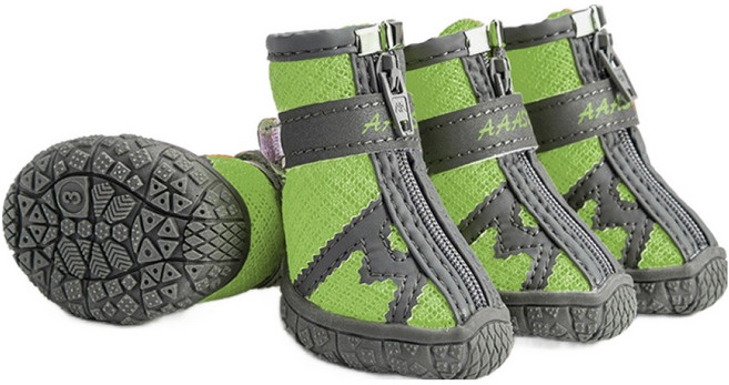REDPUPPY 狗狗Draco鞋, 綠色, 4個