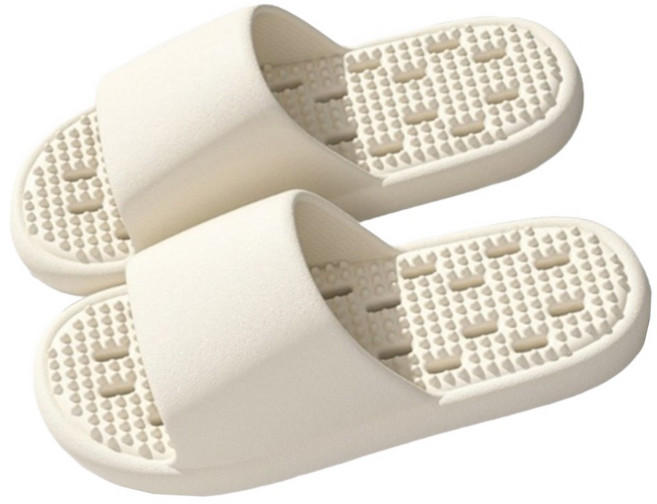 소니오 여성용 심플 소프트 지압 슬리퍼