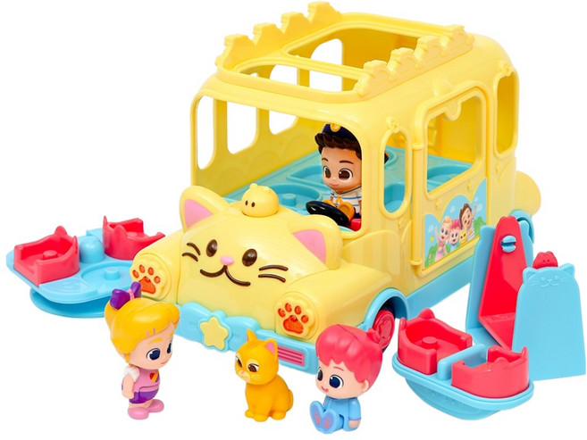 핑크퐁 베베핀 플레이 버스, 더핑크퐁컴퍼니, 상세내용 참조, 혼합색상, 1개