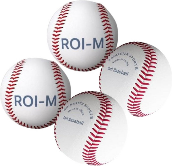 Roy Master 軟式軟式棒球, 4個, ROIM9