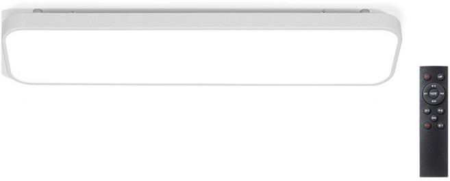 Meliving 輕簡三色變換廚房燈 遙控 LED51W, 白色(廚房燈)