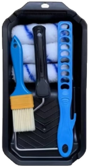 올커버 페인트롤러 트레이 페인팅 올인원 세트, 1세트