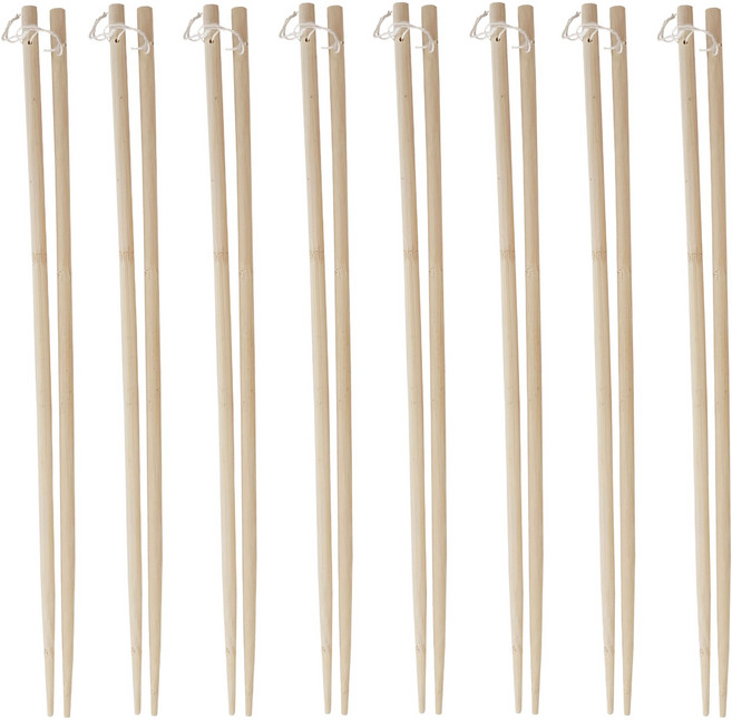 다인네 대나무 튀김 젓가락, 8개