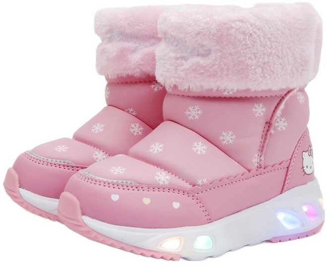 바로인 슈라모드 헬로키티 토디 방한부츠