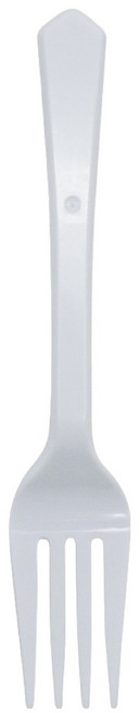 생활엔 데일리핏 일회용 포크 16cm 화이트, 500개, 1개입