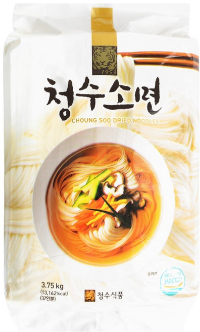 청수식품 소면 포장, 3.75kg, 1개