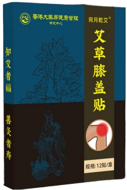 영핏 무릎 쑥뜸 패치, 1개, 12개입