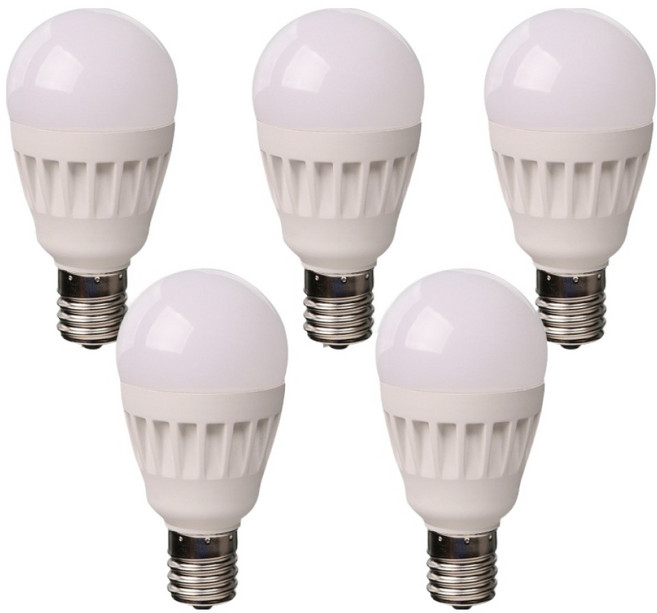 블루밍 GK 미니크립톤 LED 램프 E17 5W, 주광색, 5개