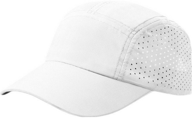 올어바웃하나 러닝 경량 무지 모자, 화이트, 1개