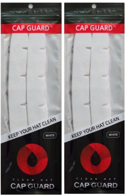 클린햇 땀 흡수 오염 방지 캡가드 10p, 화이트, 2개