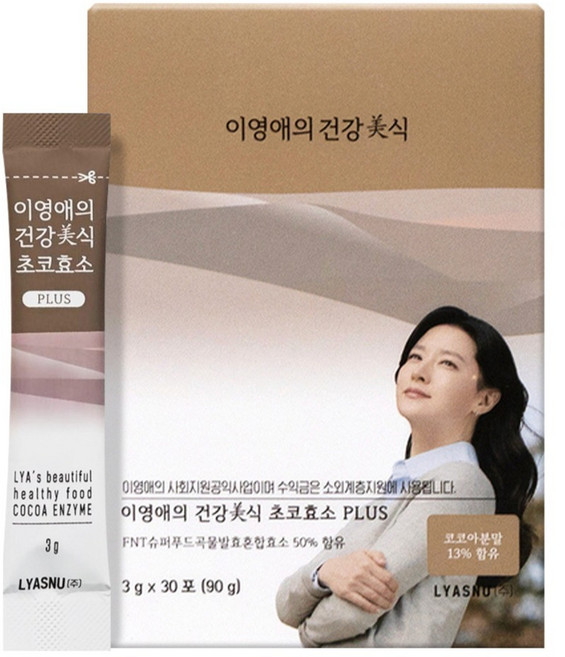 이영애의건강미식 초코효소 플러스 30p, 30회분, 90g, 1개