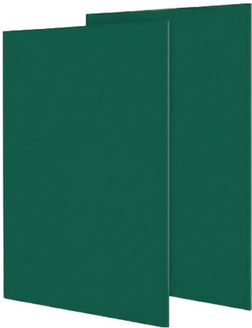 OON 불투명 컬러 아크릴판, 초록, 2개