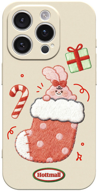 핫티몰 크리스마스 양말 캐릭터 선물이될거야 휴대폰 케이스