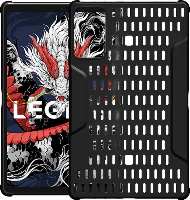 칸탐 레노버 Y700 4세대 3세대 3세대 블랙 케이스 TPU 커버 보호, 1개