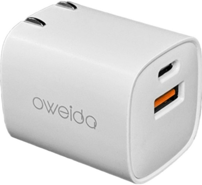 OWEIDA 歐威達 GaN 35W 急速充電器, 白色, 1個