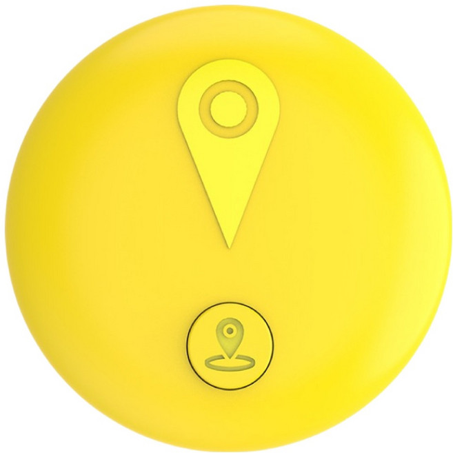 DTAudio MyTag 防丟定位器 F18B-Y, 黃色, 1個