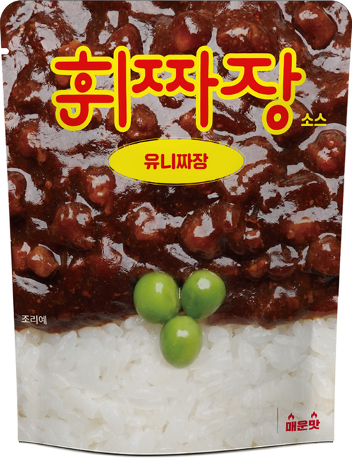 휘카레 휘짜장 유니짜장 매운맛, 210g, 1개