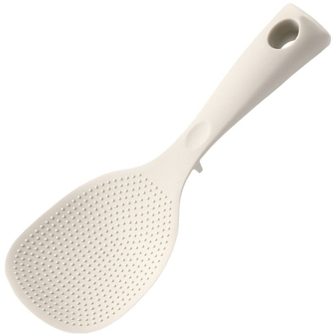 라사노 스탠딩 위생 밥 주걱, 아이보리, 1개