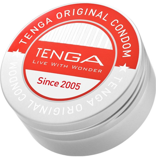텐가 오리지널 콘돔, 1개, 6개입