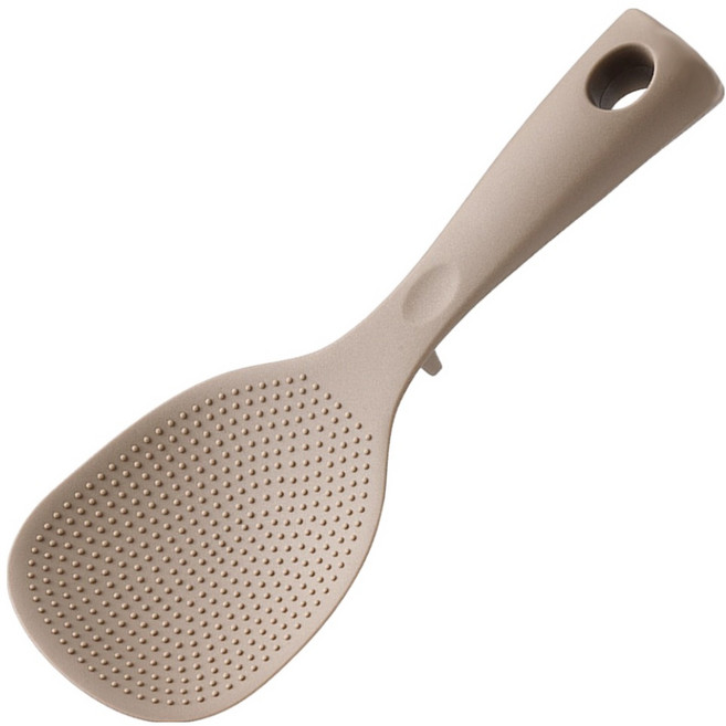 라사노 스탠딩 위생 밥 주걱, 브라운, 1개