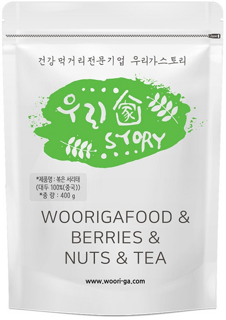 우리가스토리 볶은서리태, 400g, 1개