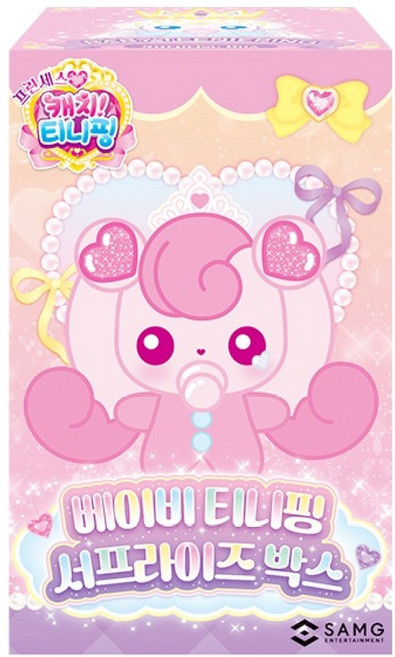 Catch Teenieping 奇妙萌可 寶寶驚喜絨毛娃娃, 隨機出貨, 1個, 110mm