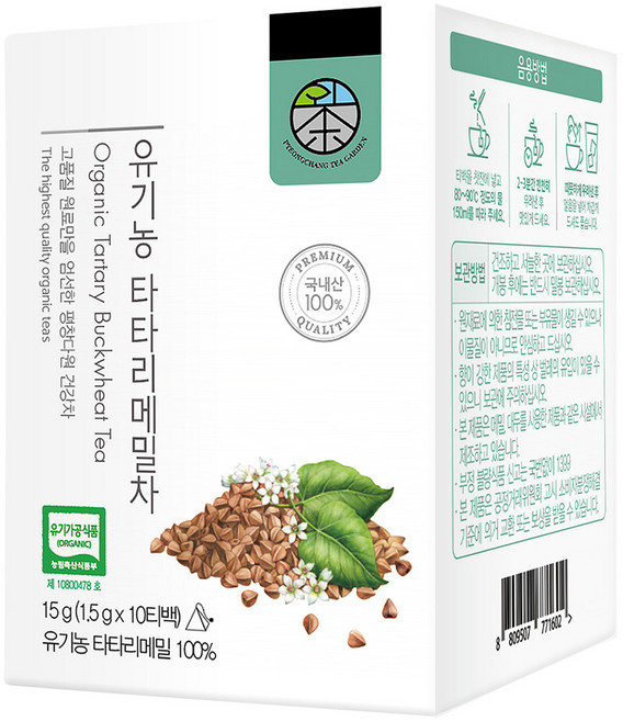평창다원 유기농 타타리메밀차, 1.5g, 10개입, 1개