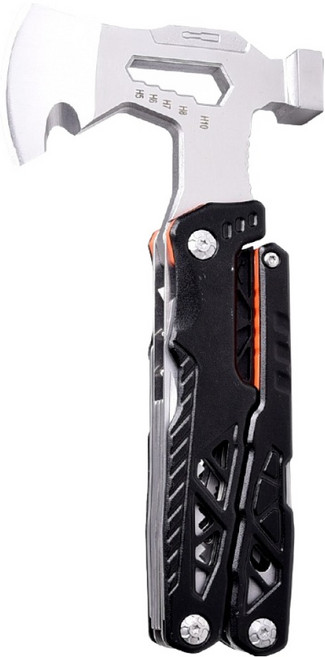 AD FOREST 烈夙戰術戰斧多用途/多功能露營工具, 黑色, 1個