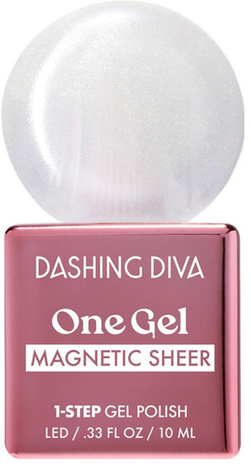 DASHING DIVA One Gel UV 凝膠指甲油, M28銀河貓眼, 1個, 10ml