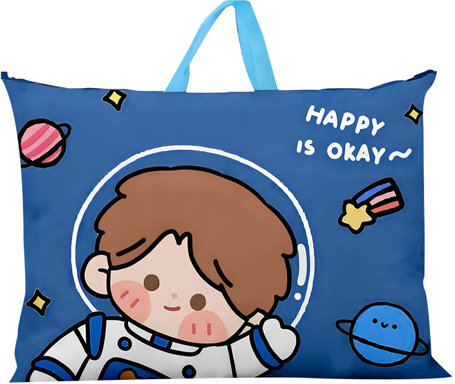 OhBabyLying 棉被/床墊收納袋 中(46 x 39cm), 太空男孩