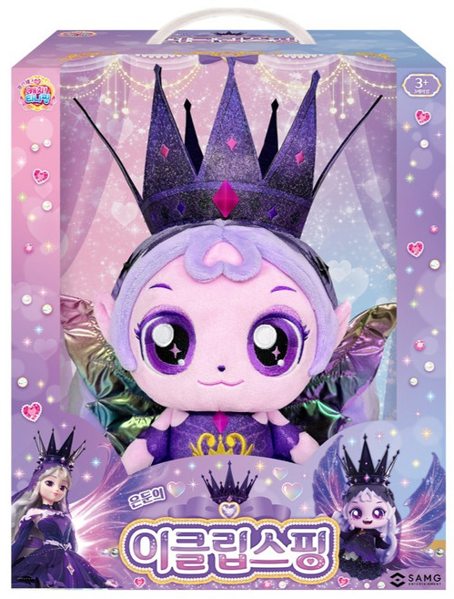 캐치티니핑 프린세스 이클립스핑 봉제 인형, 혼합색상, 1개, 28cm