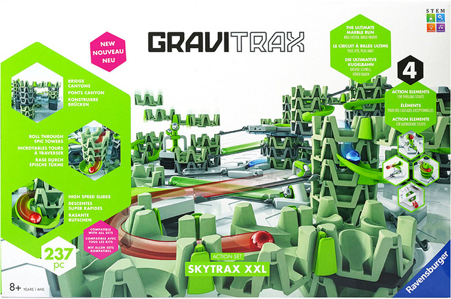 그래비트랙스 스카이트랙스 스타터 블록 XXL, 혼합색상, 1개