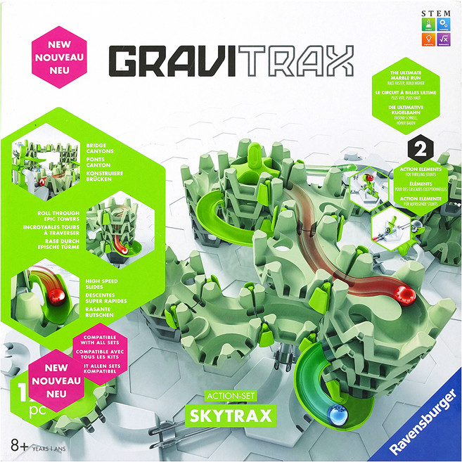 그래비트랙스 스카이트랙스 스타터 블록, 혼합색상, 1개