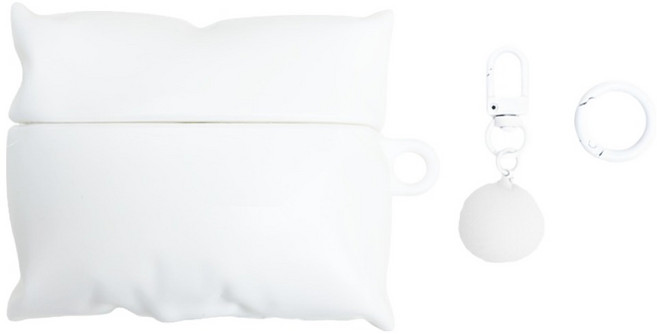 무디너리 드리미쿠션 케이스, 화이트, 1개, 에어팟 프로 2세대