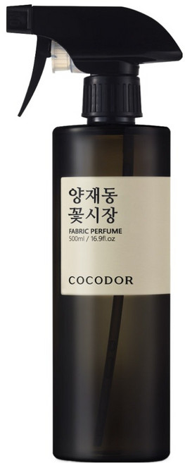 코코도르 퍼퓸 섬유탈취제 양재동꽃시장, 1개, 500ml