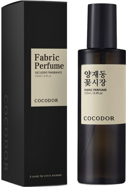 코코도르 퍼퓸 섬유탈취제 양재동꽃시장, 1개, 250ml