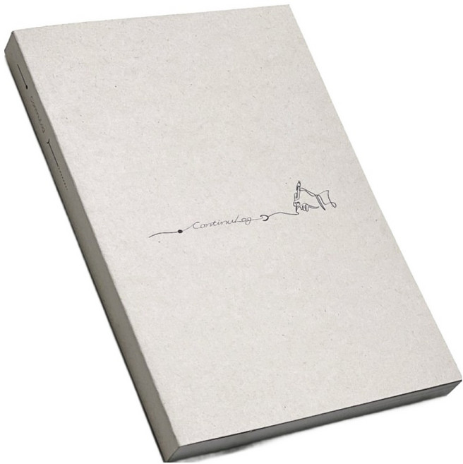 JAKKANIM ContinuLog I-early 月計畫 日計畫 萬年型 手帳 日誌, 象牙白, 1個