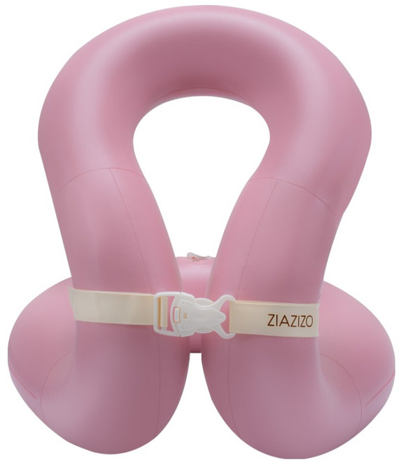 지아지조 어린이 물놀이 조끼 넥튜브, 핑크, 1개