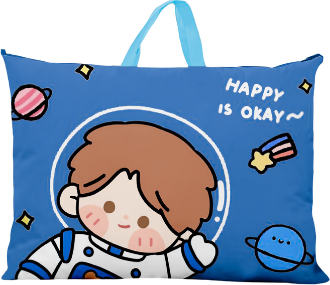 OhBabyLying 棉被/床墊收納袋 特大 53 x 69cm, 太空男孩