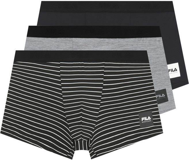 휠라 남성용 스트라이프 드로즈 3종 세트 FI261DR01M011